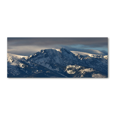 Plexiglas foto Giewont in de winter