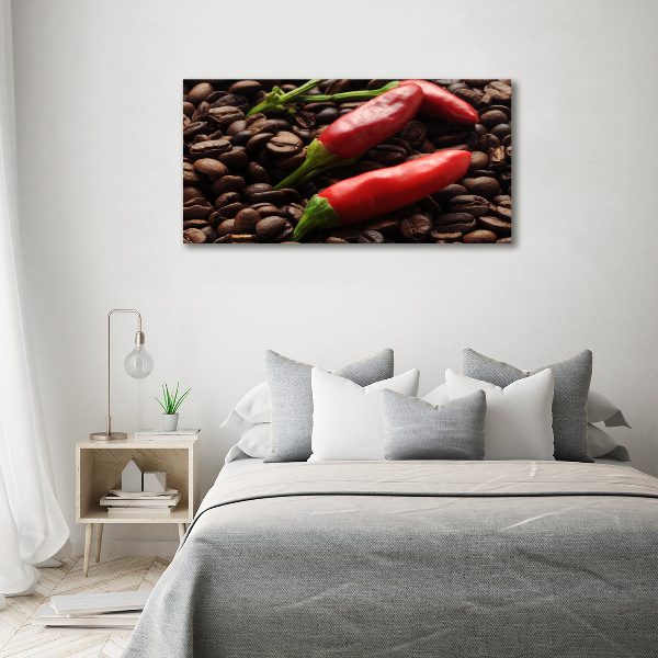Plexiglas schilderij Chili en koffie