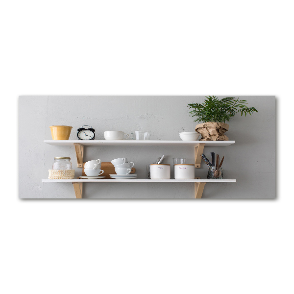 Foto in plexiglas Decoraties op de plank