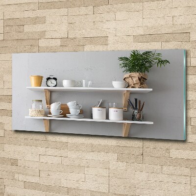 Foto in plexiglas Decoraties op de plank