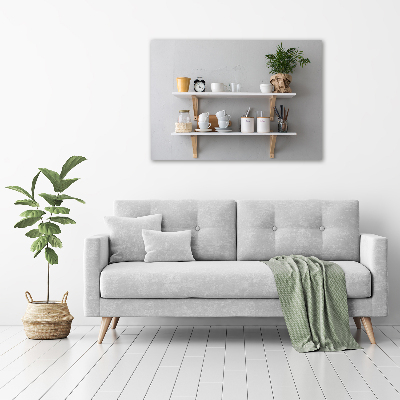 Foto in plexiglas Decoraties op de plank