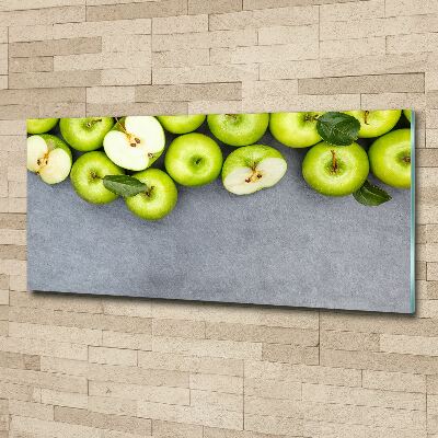 Foto op plexiglas Groene appels