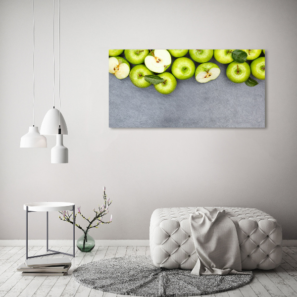 Foto op plexiglas Groene appels