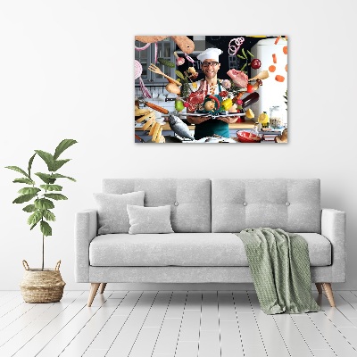 Plexiglas foto recepten van de chef