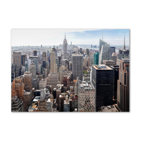 Plexiglas schilderij New York