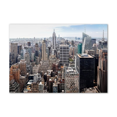 Plexiglas schilderij New York