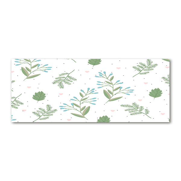 Schilderij op acrylglas Bladeren