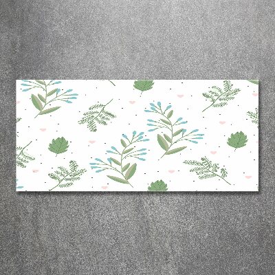 Schilderij op acrylglas Bladeren