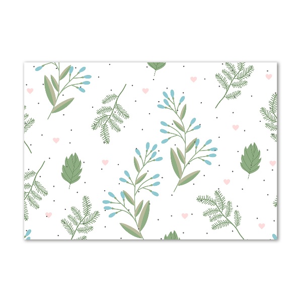 Schilderij op acrylglas Bladeren