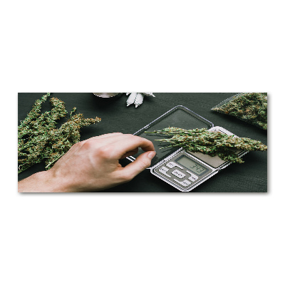 Foto plexiglas Marihuana toppen