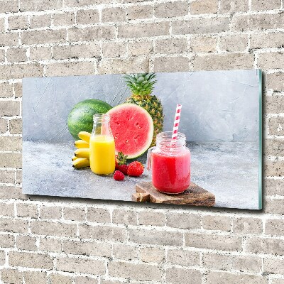 Schilderij op acrylglas Fruitcocktail
