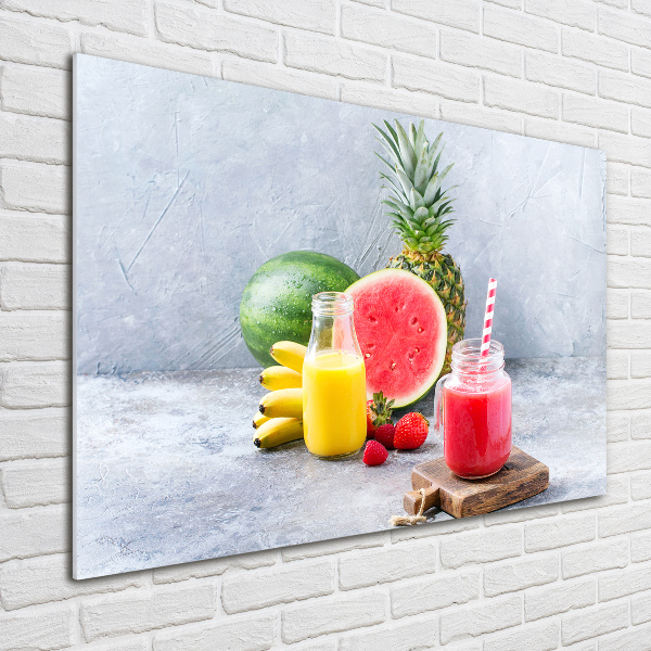 Schilderij op acrylglas Fruitcocktail