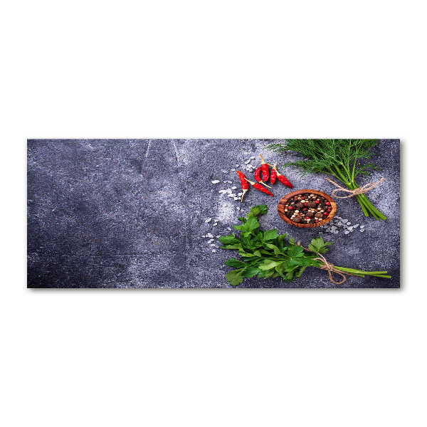 Plexiglas schilderij Kruiden en specerijen