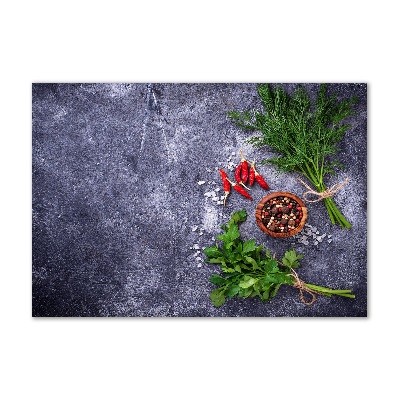 Plexiglas schilderij Kruiden en specerijen