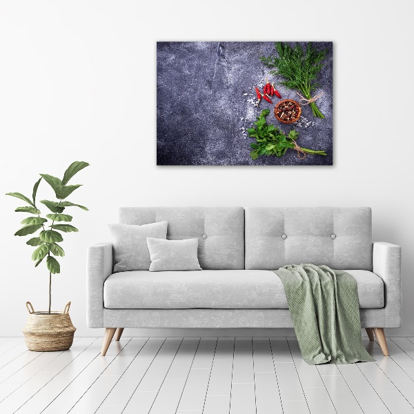 Plexiglas schilderij Kruiden en specerijen