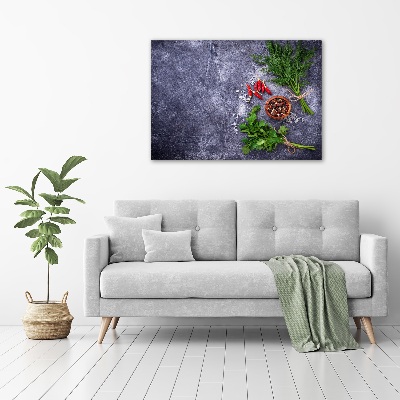 Plexiglas schilderij Kruiden en specerijen