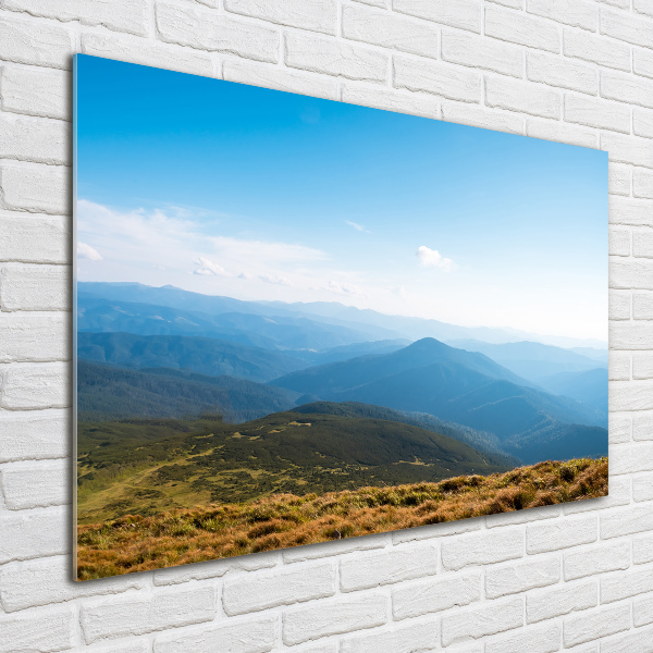 Schilderij op acrylglas Nationaal park Tatra