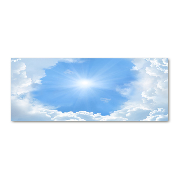 Plexiglas foto Wolken aan de hemel