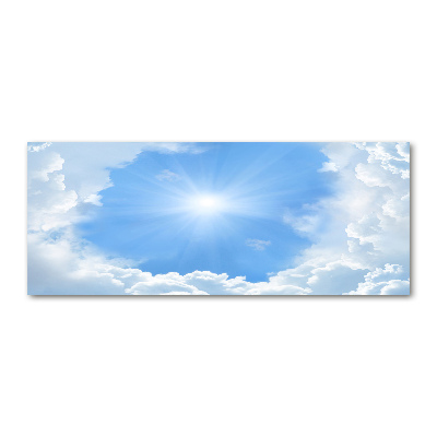 Plexiglas foto Wolken aan de hemel