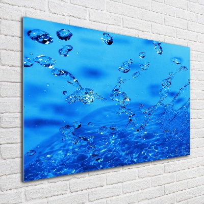 Foto plexiglas waterdruppels