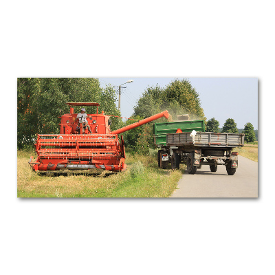 Foto in plexiglas Maaidorser