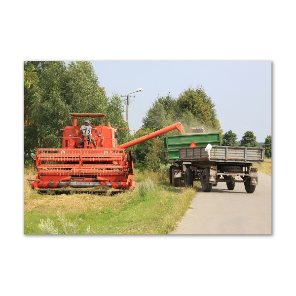 Foto in plexiglas Maaidorser