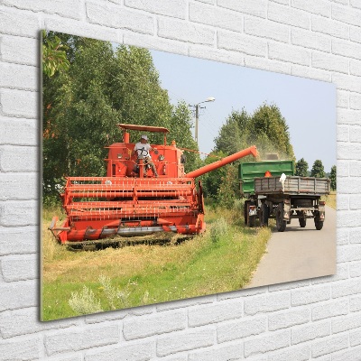 Foto in plexiglas Maaidorser