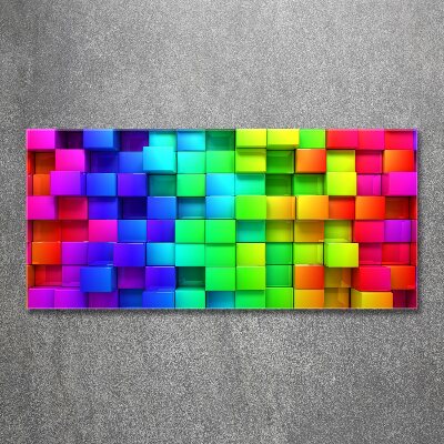 Plexiglas schilderij Kleurrijke dozen