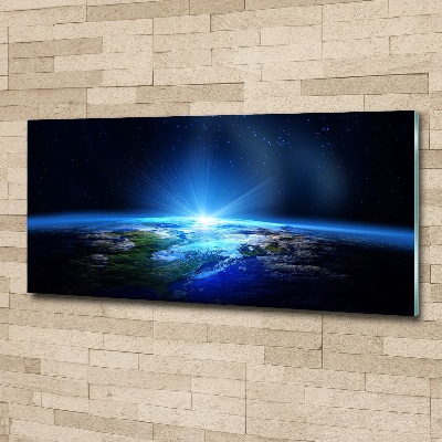 Schilderij op acrylglas Planeet Aarde
