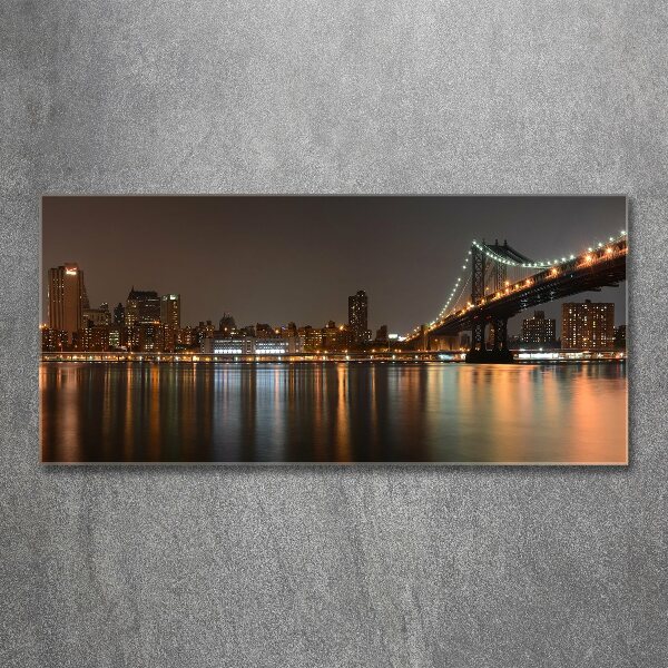 Plexiglas foto Tussen de bruggen