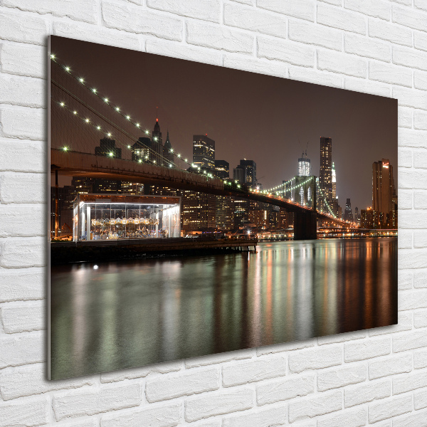 Plexiglas foto Tussen de bruggen