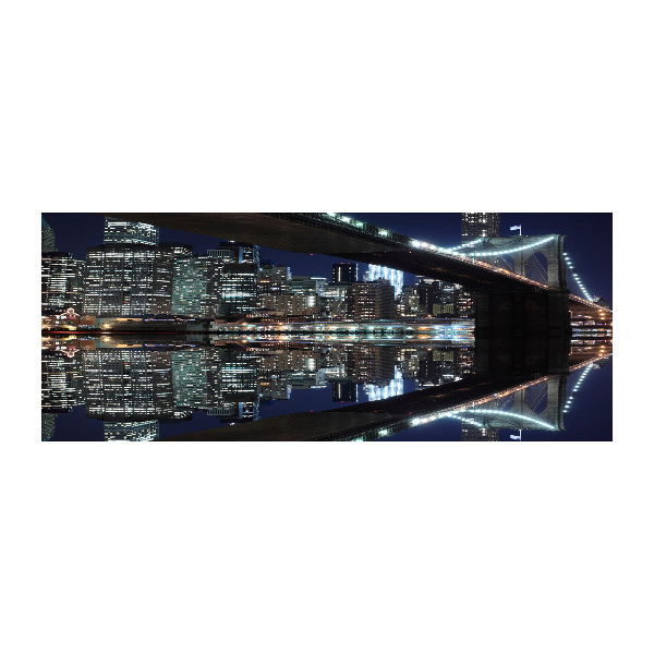 Schilderij op acrylglas Brooklynbrug