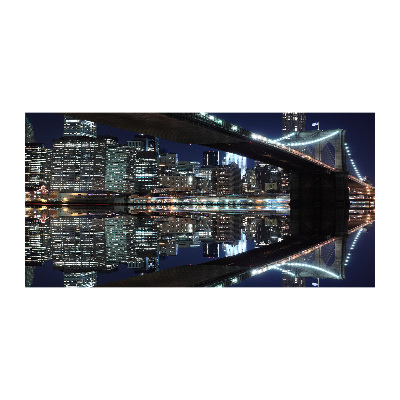 Schilderij op acrylglas Brooklynbrug
