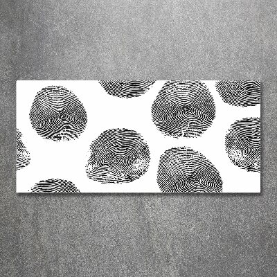 Plexiglas schilderij Vingerafdrukken
