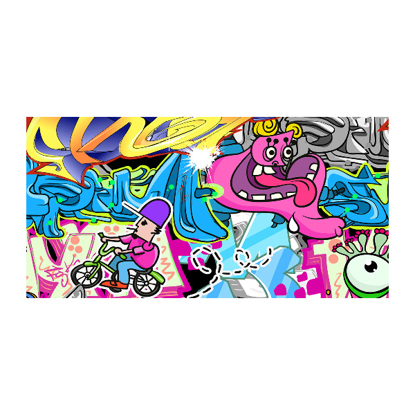 Foto plexiglas Graffiti