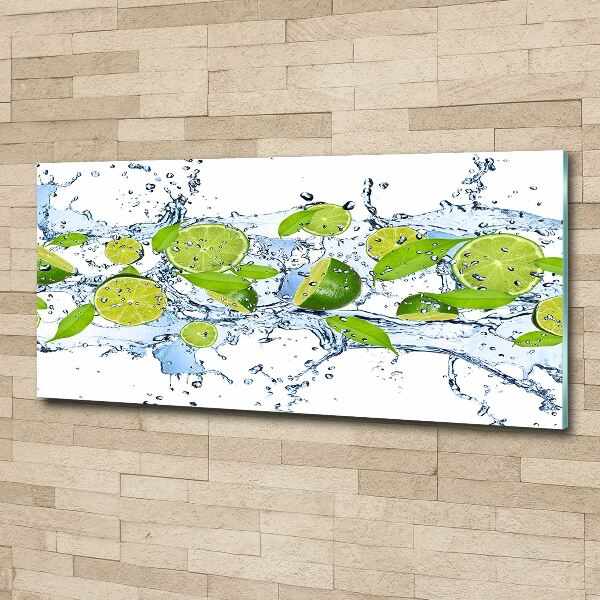 Foto in plexiglas Limoenen en water