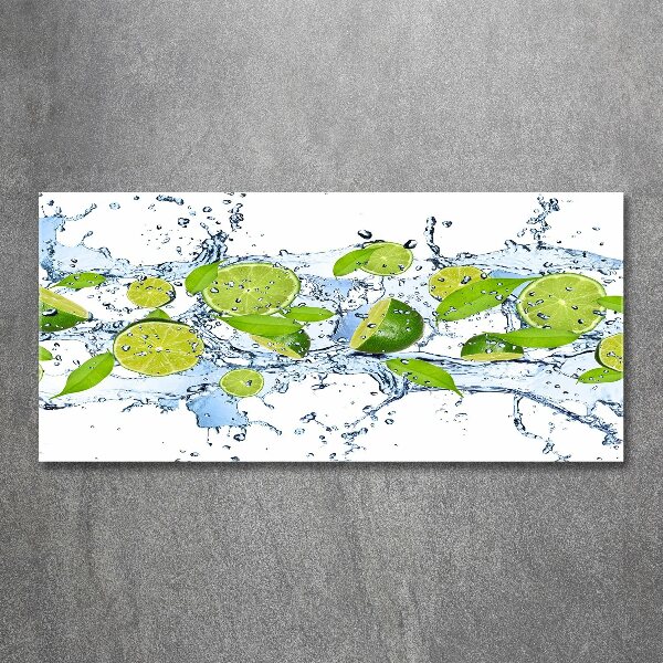 Foto in plexiglas Limoenen en water