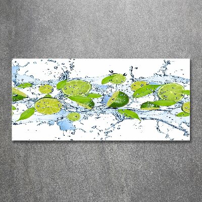 Foto in plexiglas Limoenen en water