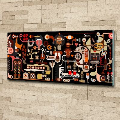 Foto in plexiglas Koffieproductie