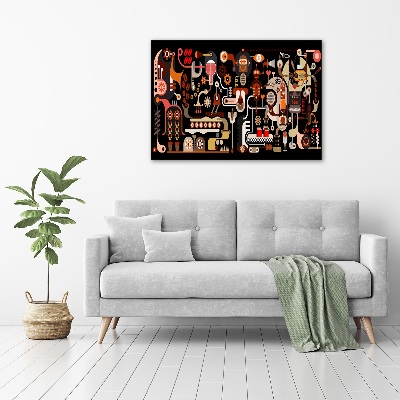 Foto in plexiglas Koffieproductie