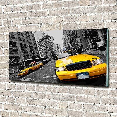 Plexiglas foto New Yorkse taxi's