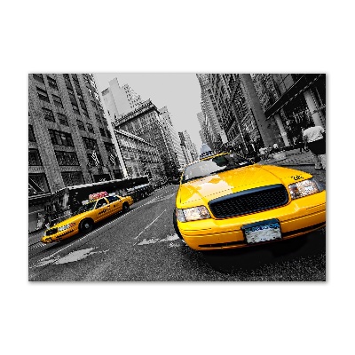 Plexiglas foto New Yorkse taxi's