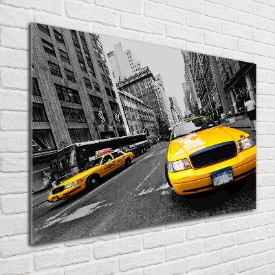 Plexiglas foto New Yorkse taxi's