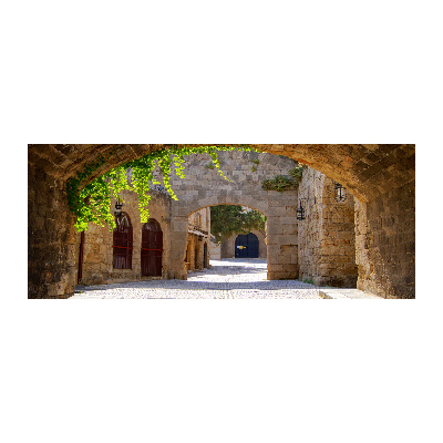 Schilderij op acrylglas Charmante straatjes