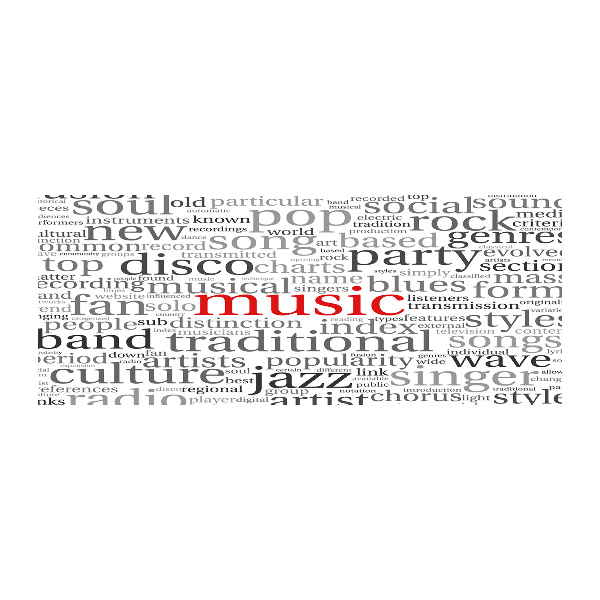 Foto op plexiglas Muzikale genres