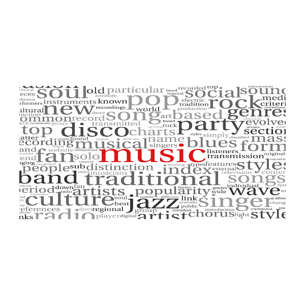 Foto op plexiglas Muzikale genres