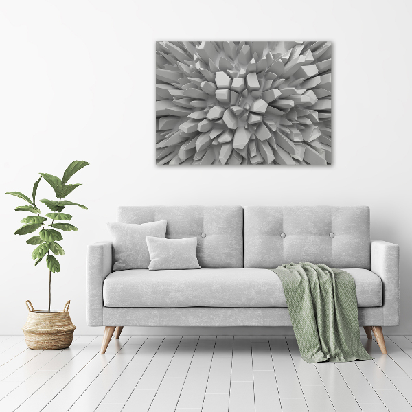 Plexiglas schilderij 3D-abstractie