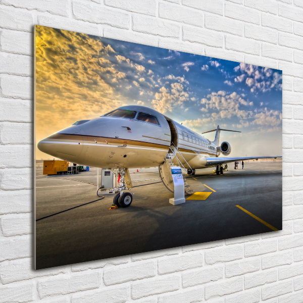 Plexiglas schilderij Vliegtuig