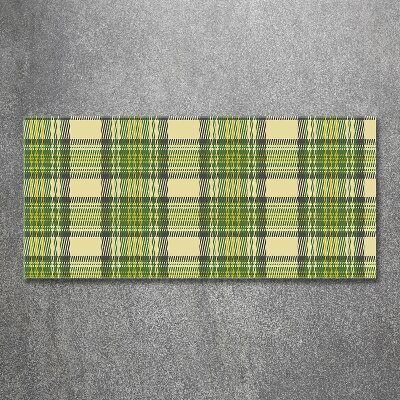 Foto plexiglas Groen geblokt