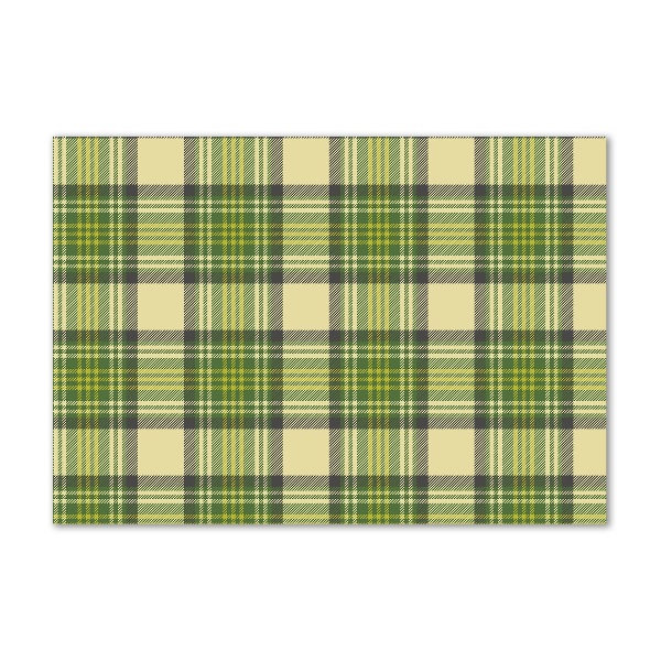 Foto plexiglas Groen geblokt